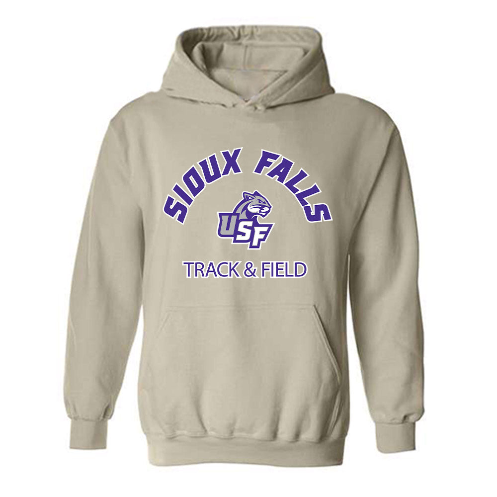 Sioux Falls - NCAA Women's Track & Field : Janna Roberts - Classic Shersey Hooded Sweatshirt-0