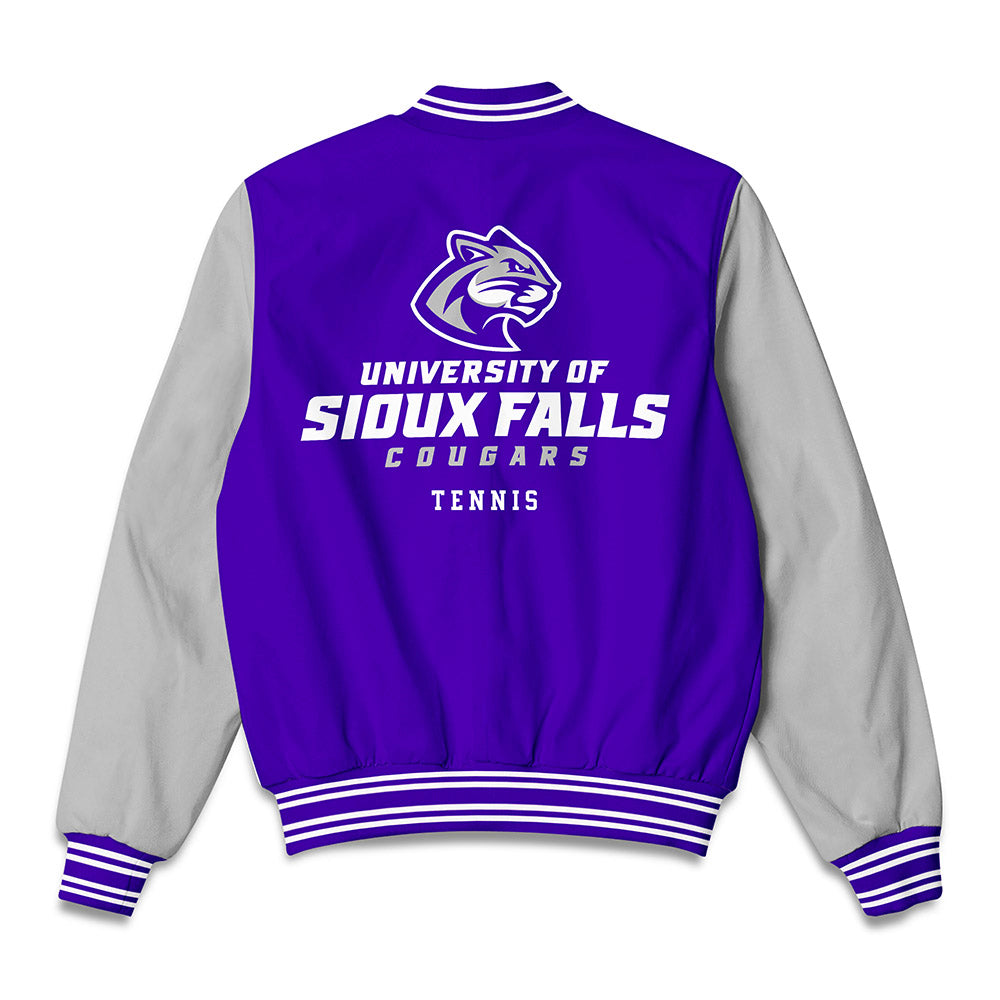 Sioux Falls - NCAA Women's Tennis : Kara Termaat - Bomber Jacket-1