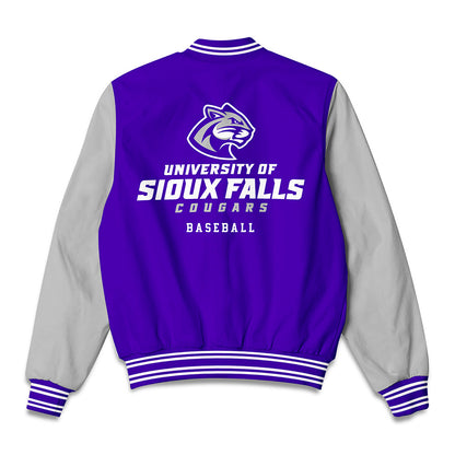 Sioux Falls - NCAA Baseball : Jake Ammann - Bomber Jacket-1