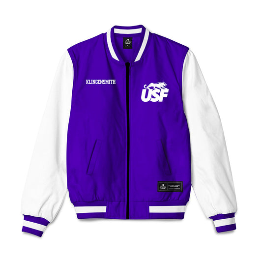 Sioux Falls - NCAA Wrestling : Beau Klingensmith - Bomber Jacket-0