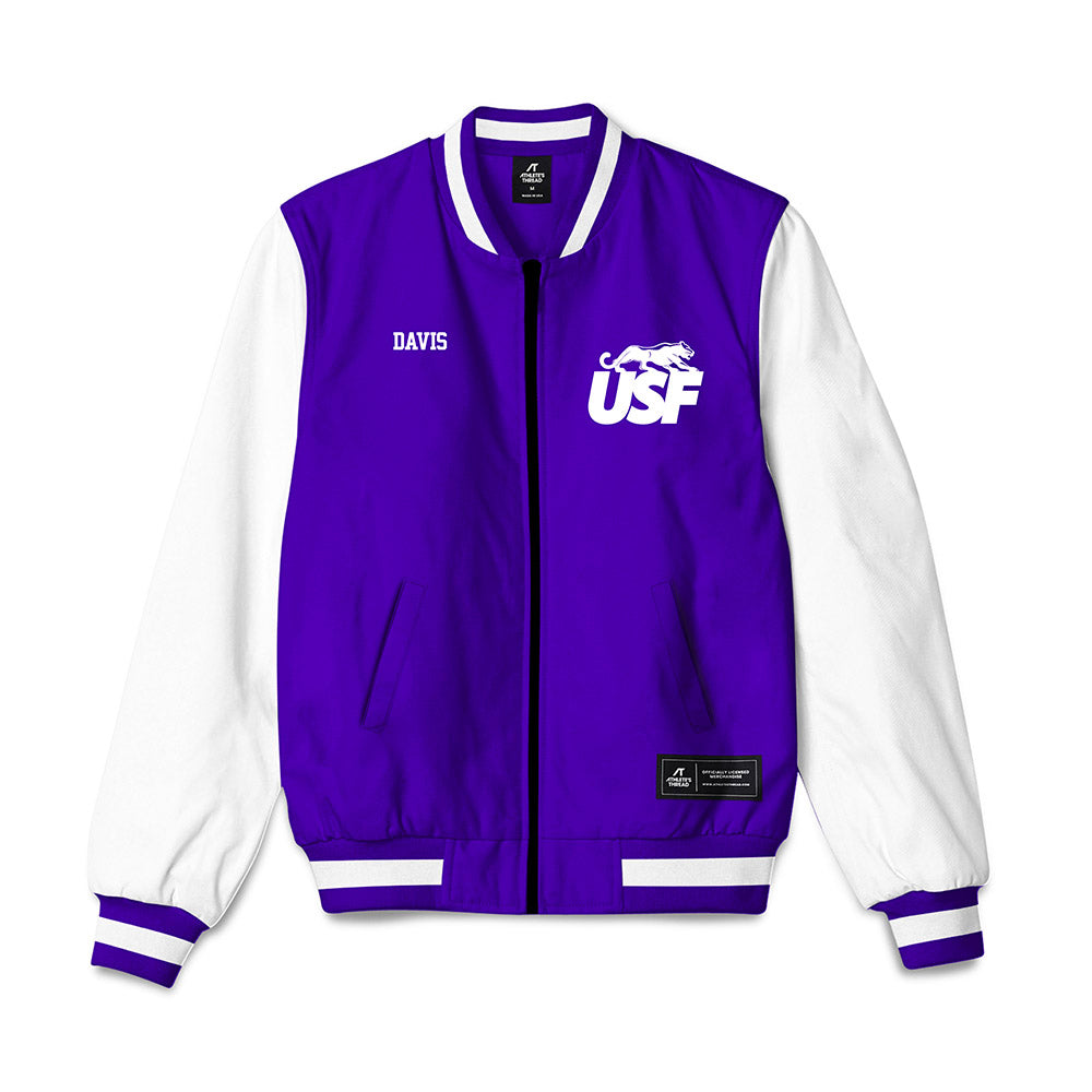 Sioux Falls - NCAA Wrestling : Stetson Davis - Bomber Jacket-0