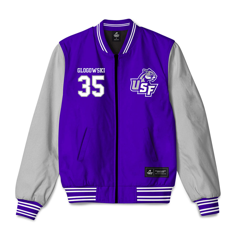 Sioux Falls - NCAA Football : Ben Glogowski - Bomber Jacket-0