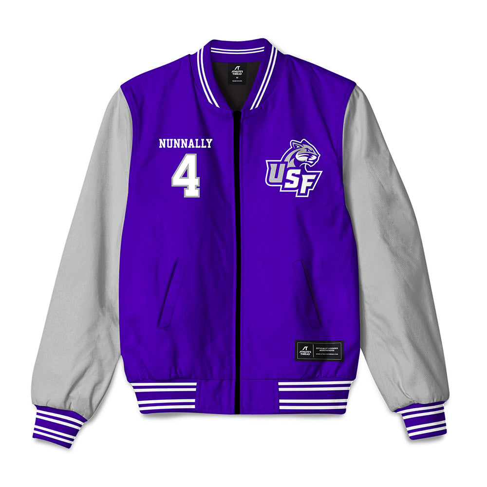 Sioux Falls - NCAA Football : Gavin Nunnally - Bomber Jacket-0