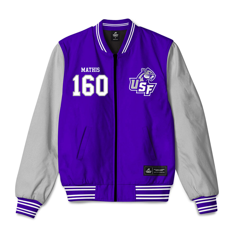 Sioux Falls - NCAA Wrestling : Maizy Mathis - Bomber Jacket-0