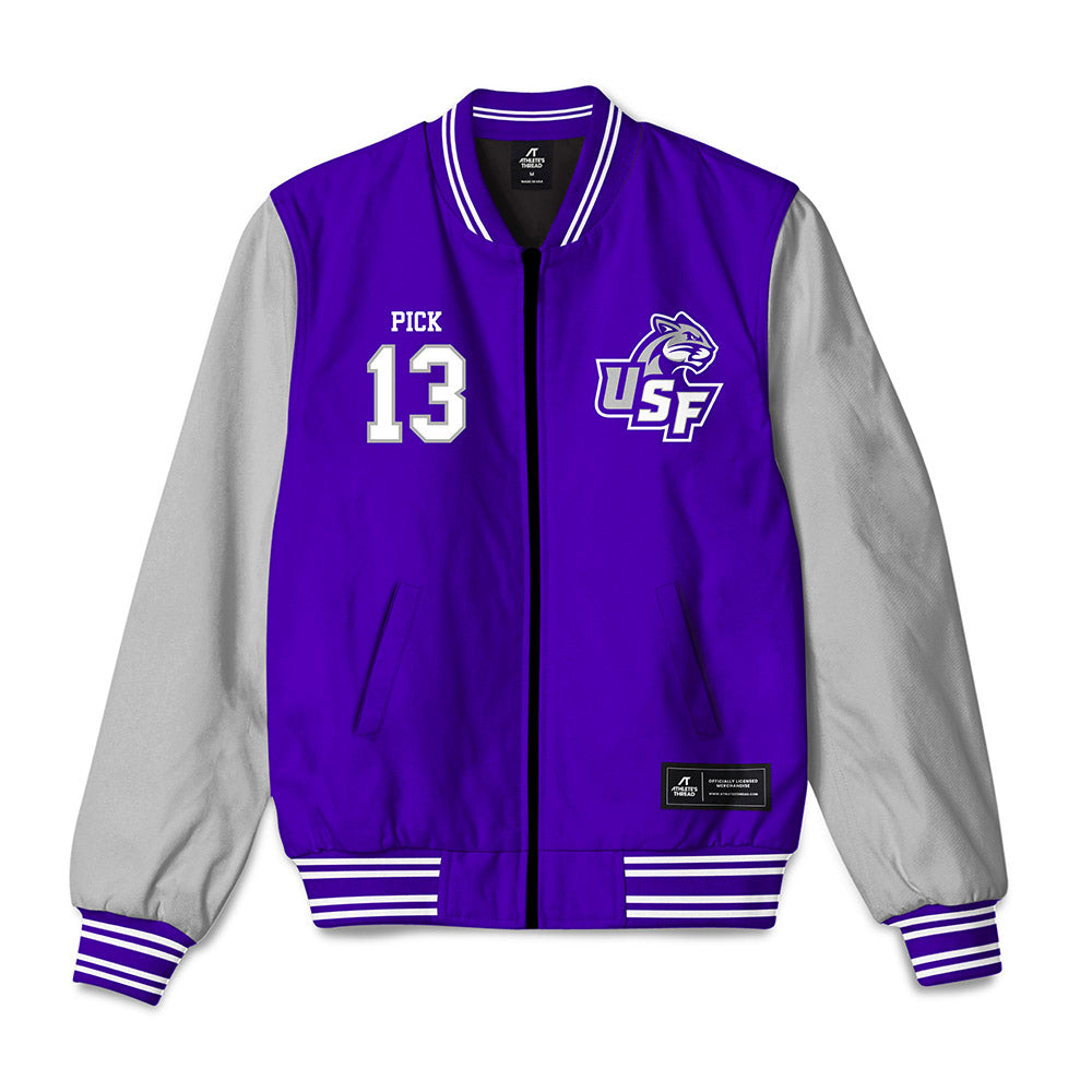 Sioux Falls - NCAA Baseball : Ashton Pick - Bomber Jacket-0