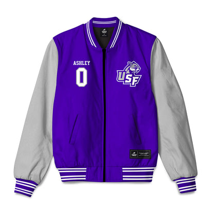 Sioux Falls - NCAA Men's Basketball : Taylen Ashley - Bomber Jacket-0