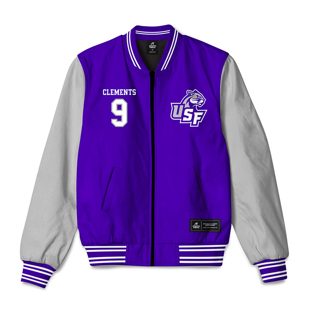 Sioux Falls - NCAA Football : Diavon Clements - Bomber Jacket-0