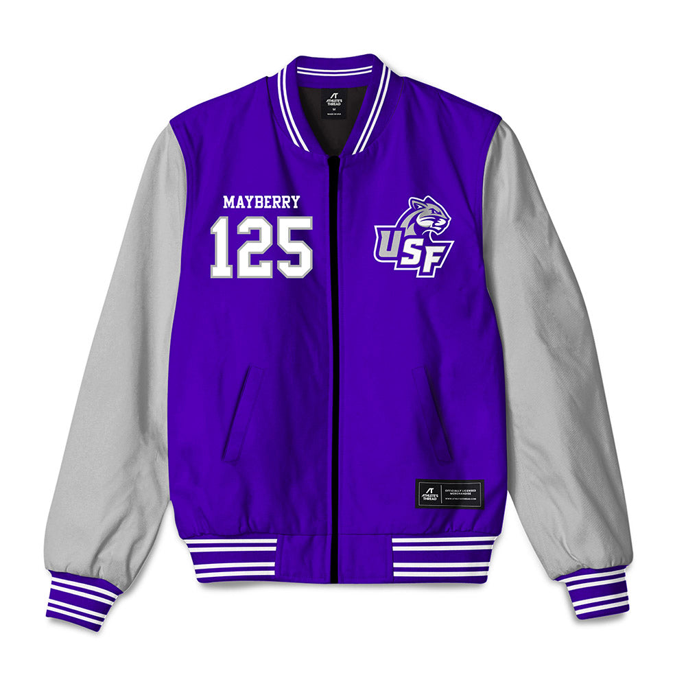 Sioux Falls - NCAA Wrestling : Vinny Mayberry - Bomber Jacket-0