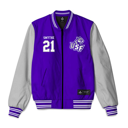 Sioux Falls - NCAA Men's Basketball : Marshall Smythe - Bomber Jacket-0