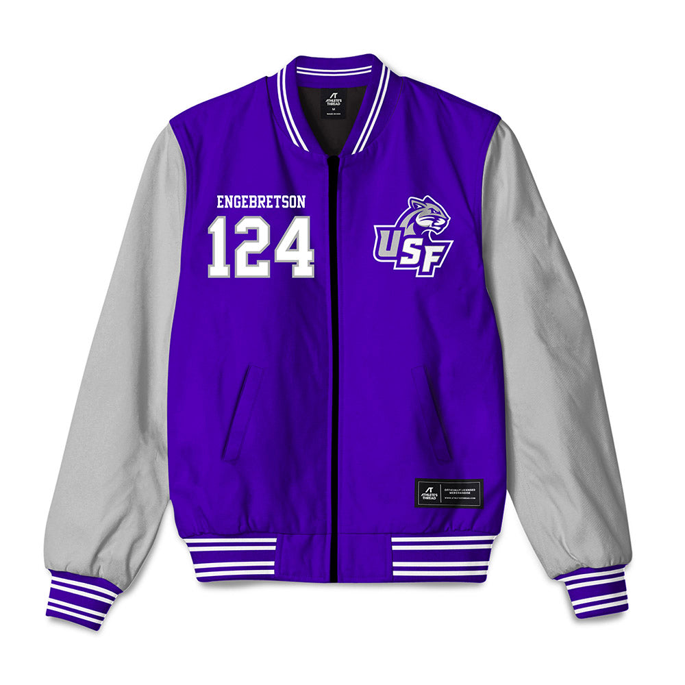 Sioux Falls - NCAA Wrestling : Elyse Engebretson - Bomber Jacket-0