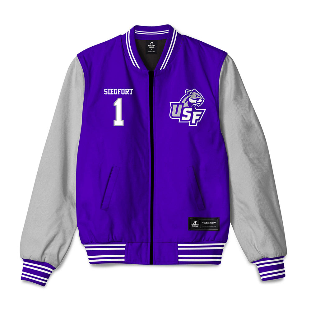 Sioux Falls - NCAA Women's Tennis : Chloe Siegfort - Bomber Jacket-0