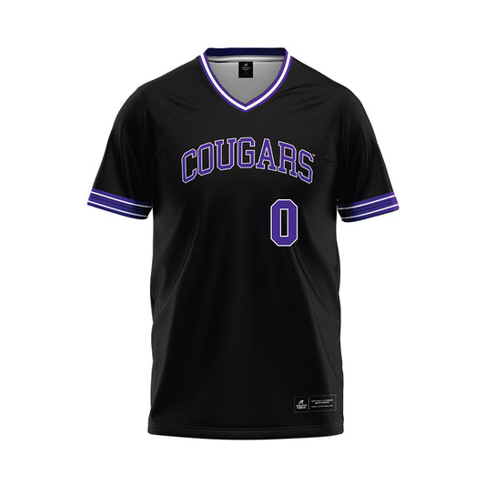 Sioux Falls - NCAA Baseball : Jake Ammann - Black Baseball Jersey-0