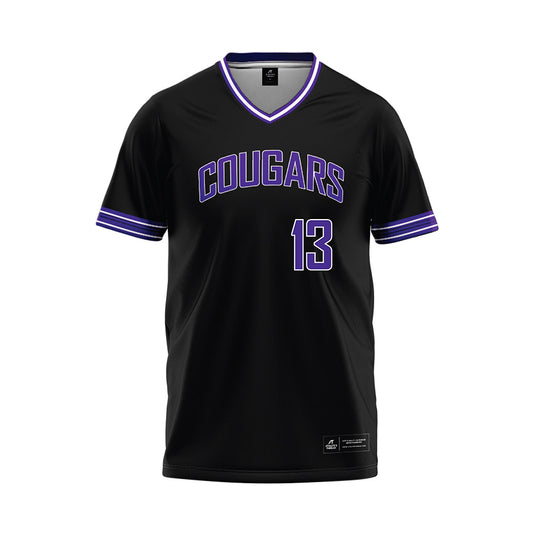 Sioux Falls - NCAA Baseball : Ashton Pick - Black Baseball Jersey-0