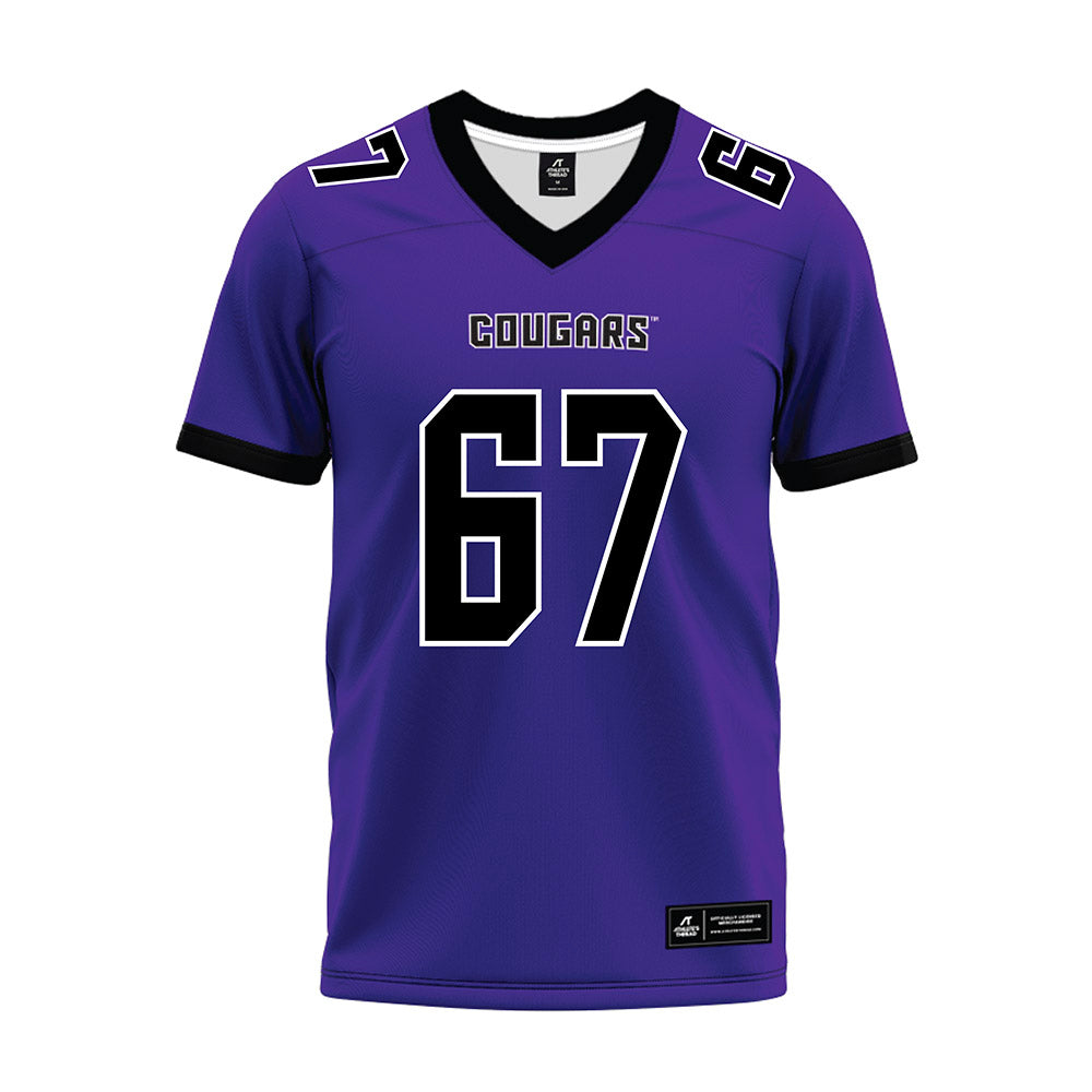 Sioux Falls - NCAA Football : Brady Koupal - Purple Premium Football Jersey-0