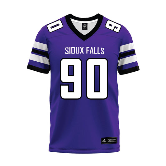 Sioux Falls - NCAA Football : Scott Dickson - Purple Premium Football Jersey-0