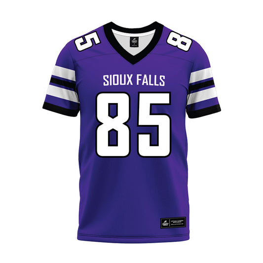 Sioux Falls - NCAA Football : Joe Cottingham - Purple Premium Football Jersey-0