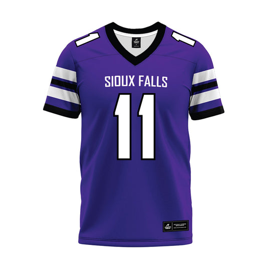 Sioux Falls - NCAA Football : Cade Morse - Purple Premium Football Jersey-0