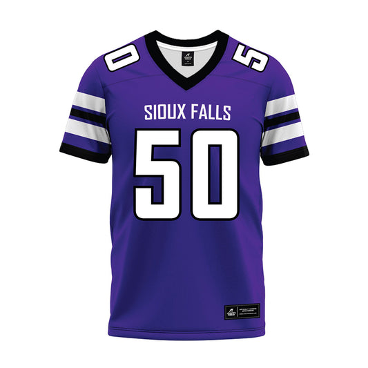 Sioux Falls - NCAA Football : Blayze Marchand - Purple Premium Football Jersey-0