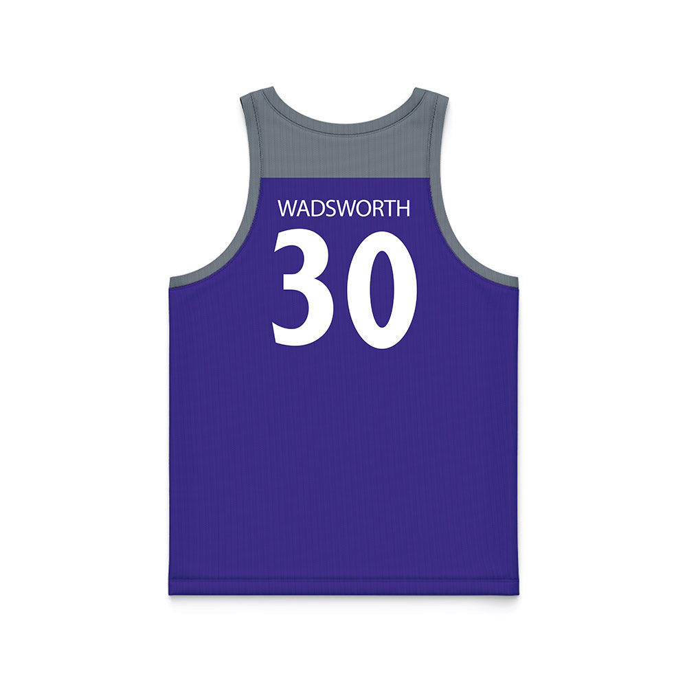 Sioux Falls - NCAA Women's Basketball : Kamryn Wadsworth - Purple Basketball Jersey-1