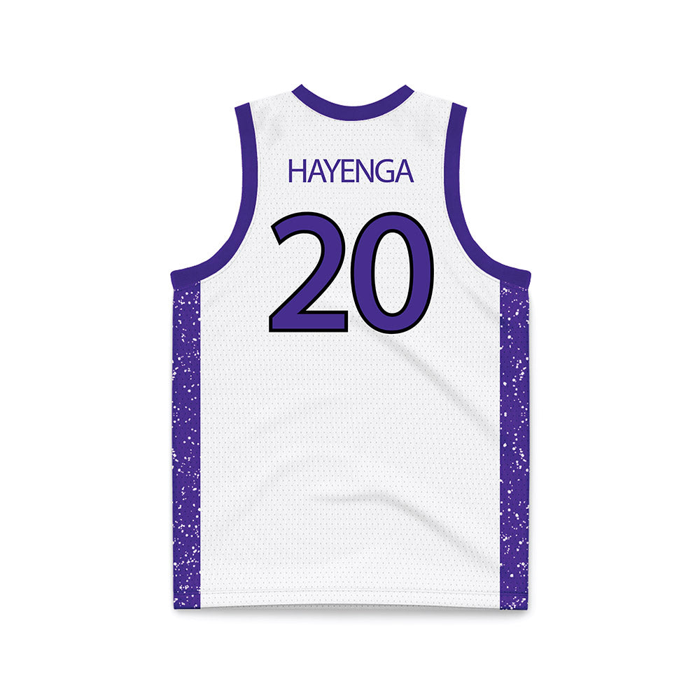 Sioux Falls - NCAA Women's Basketball : Olivia Hayenga - White Basketball Jersey-1