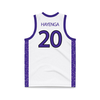 Sioux Falls - NCAA Women's Basketball : Olivia Hayenga - White Basketball Jersey-1