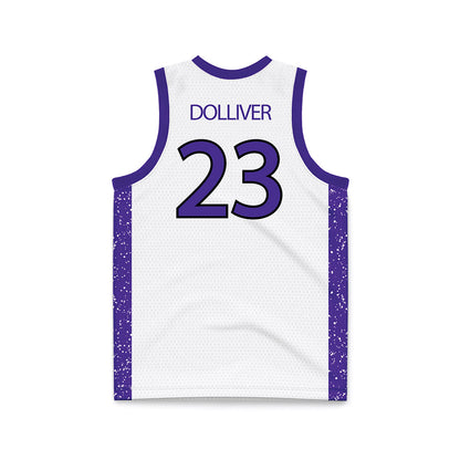 Sioux Falls - NCAA Women's Basketball : Maya Dolliver - White Basketball Jersey-1
