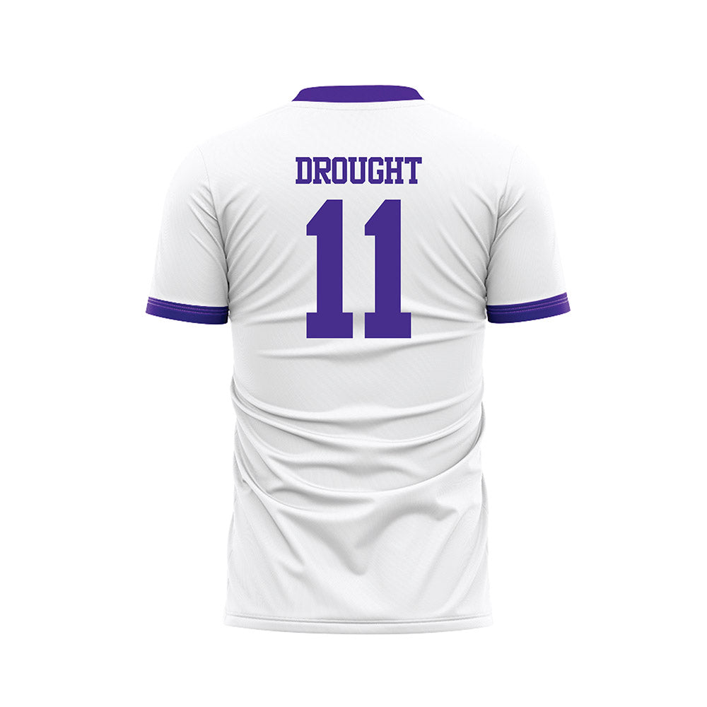 Sioux Falls - NCAA Women's Soccer : Gaby Drought - White Soccer Jersey-1