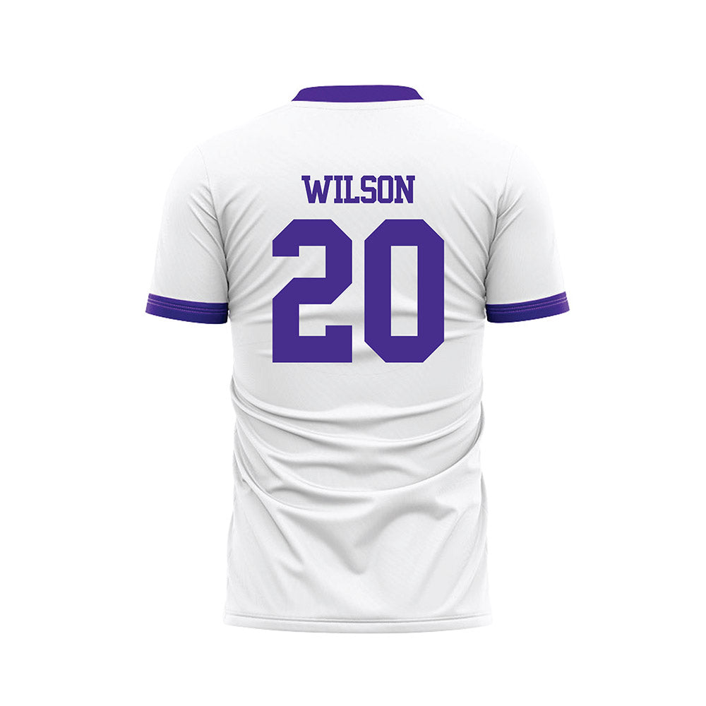 Sioux Falls - NCAA Women's Soccer : Chloe Wilson - White Soccer Jersey-1