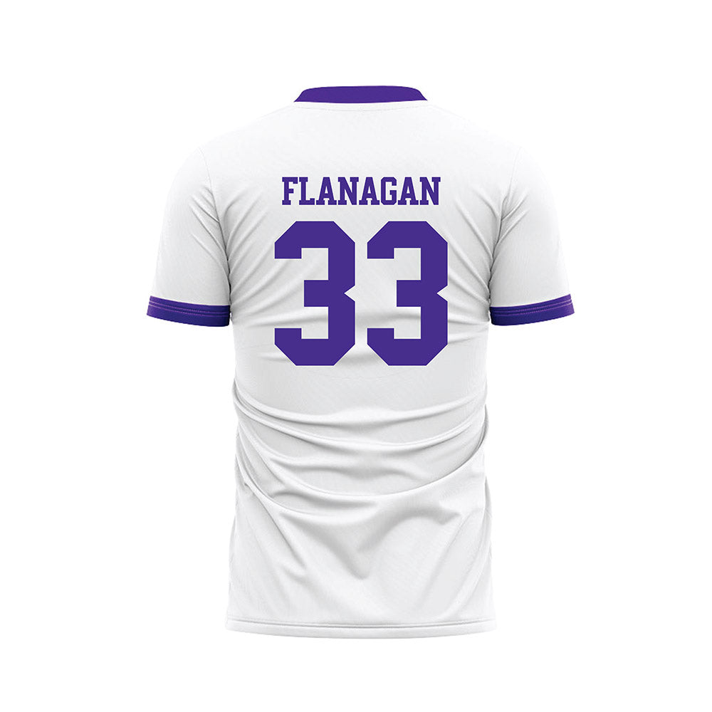 Sioux Falls - NCAA Women's Soccer : Abigail Flanagan - White Soccer Jersey-1