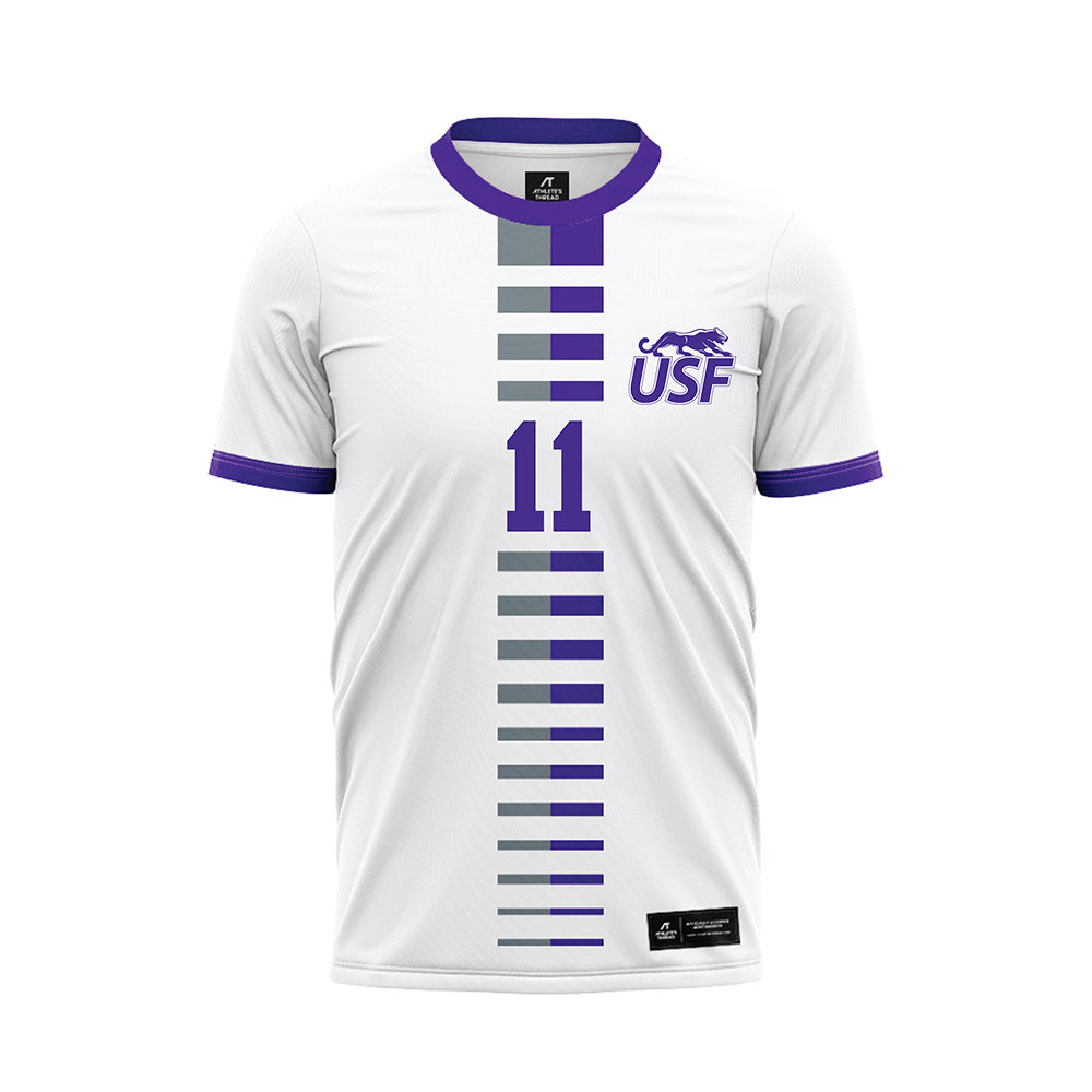 Sioux Falls - NCAA Women's Soccer : Gaby Drought - White Soccer Jersey-0