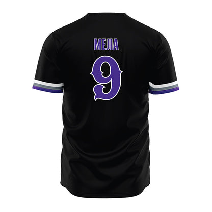 Sioux Falls - NCAA Softball : Ava Mejia - Black Jersey-1