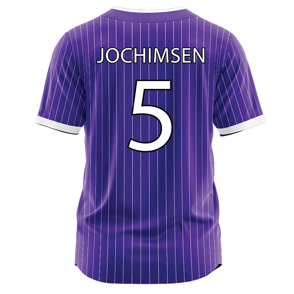 Sioux Falls - NCAA Softball : Meghan Jochimsen - Purple Jersey-1