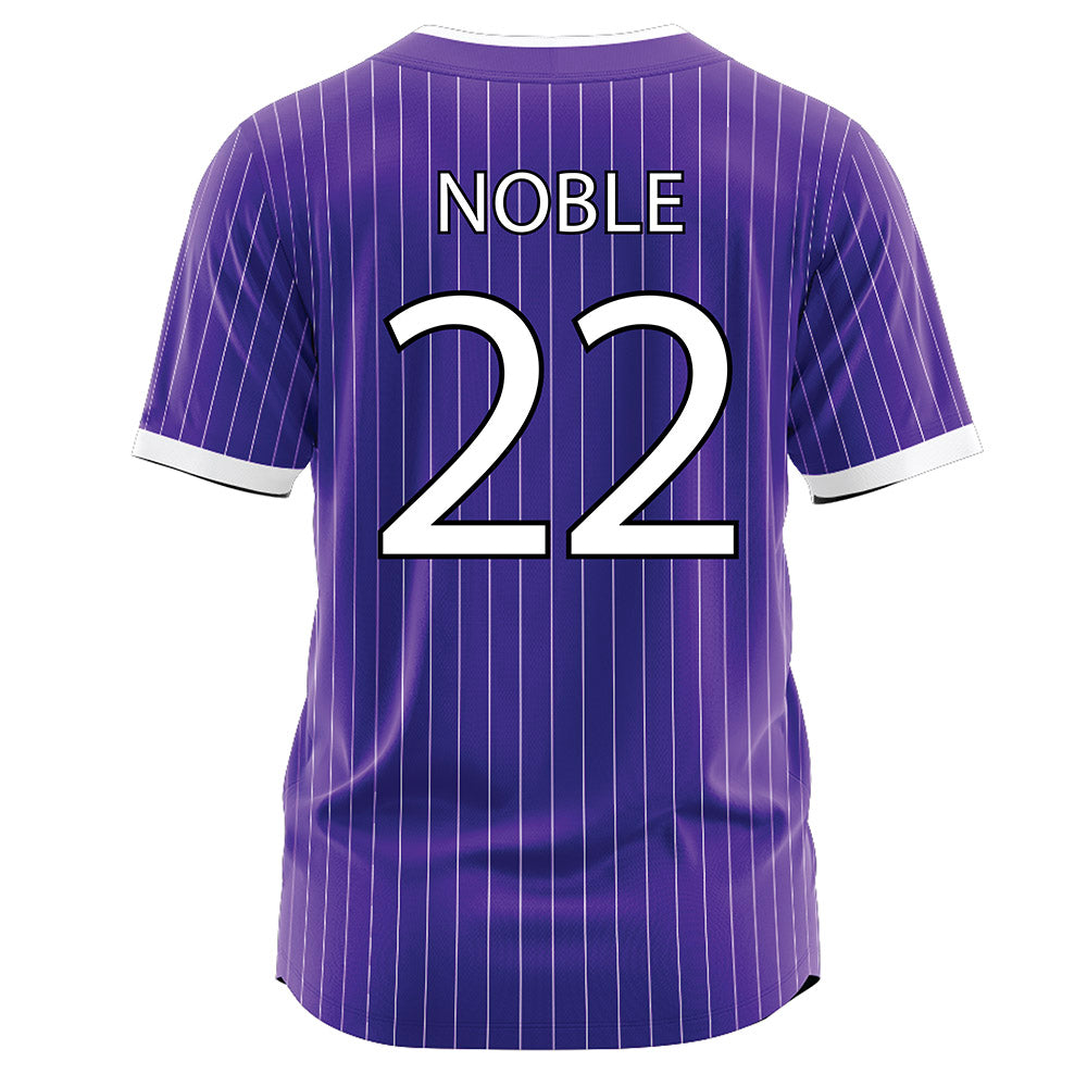 Sioux Falls - NCAA Softball : Krystyn Noble - Purple Jersey-1