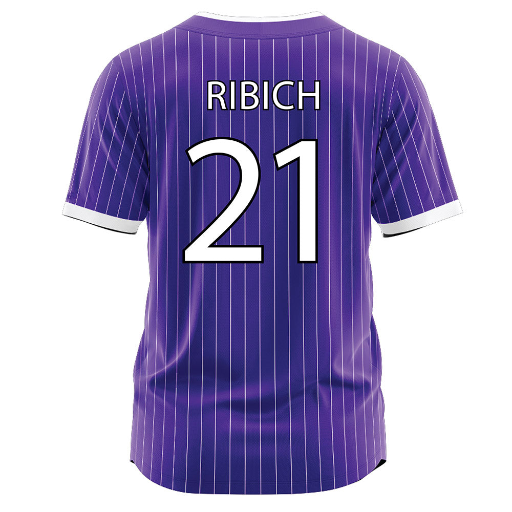 Sioux Falls - NCAA Softball : Sandra Ribich - Purple Jersey-1