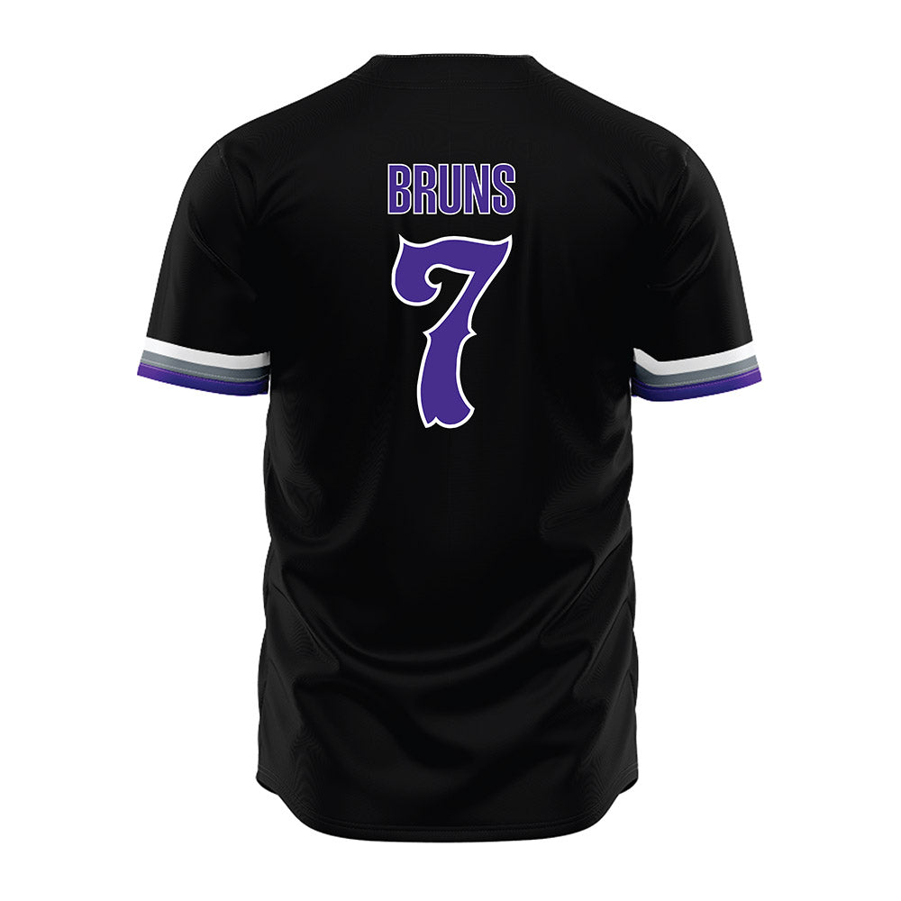 Sioux Falls - NCAA Softball : Hailee Bruns - Black Jersey-1