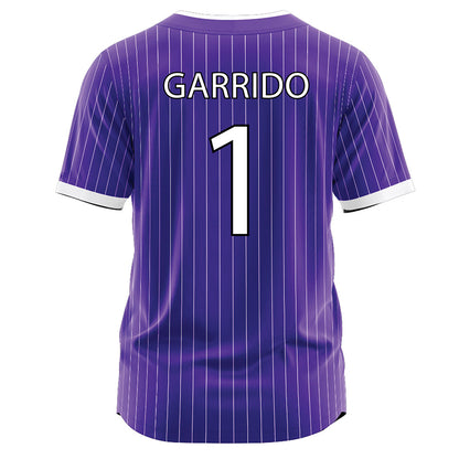 Sioux Falls - NCAA Softball : Tori Garrido - Purple Jersey-1