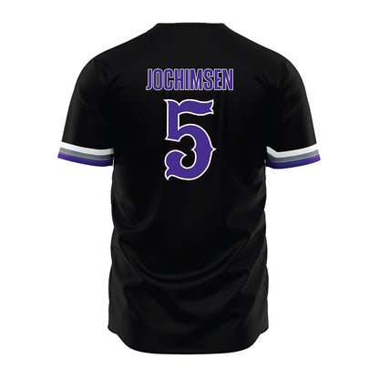 Sioux Falls - NCAA Softball : Meghan Jochimsen - Black Jersey-1