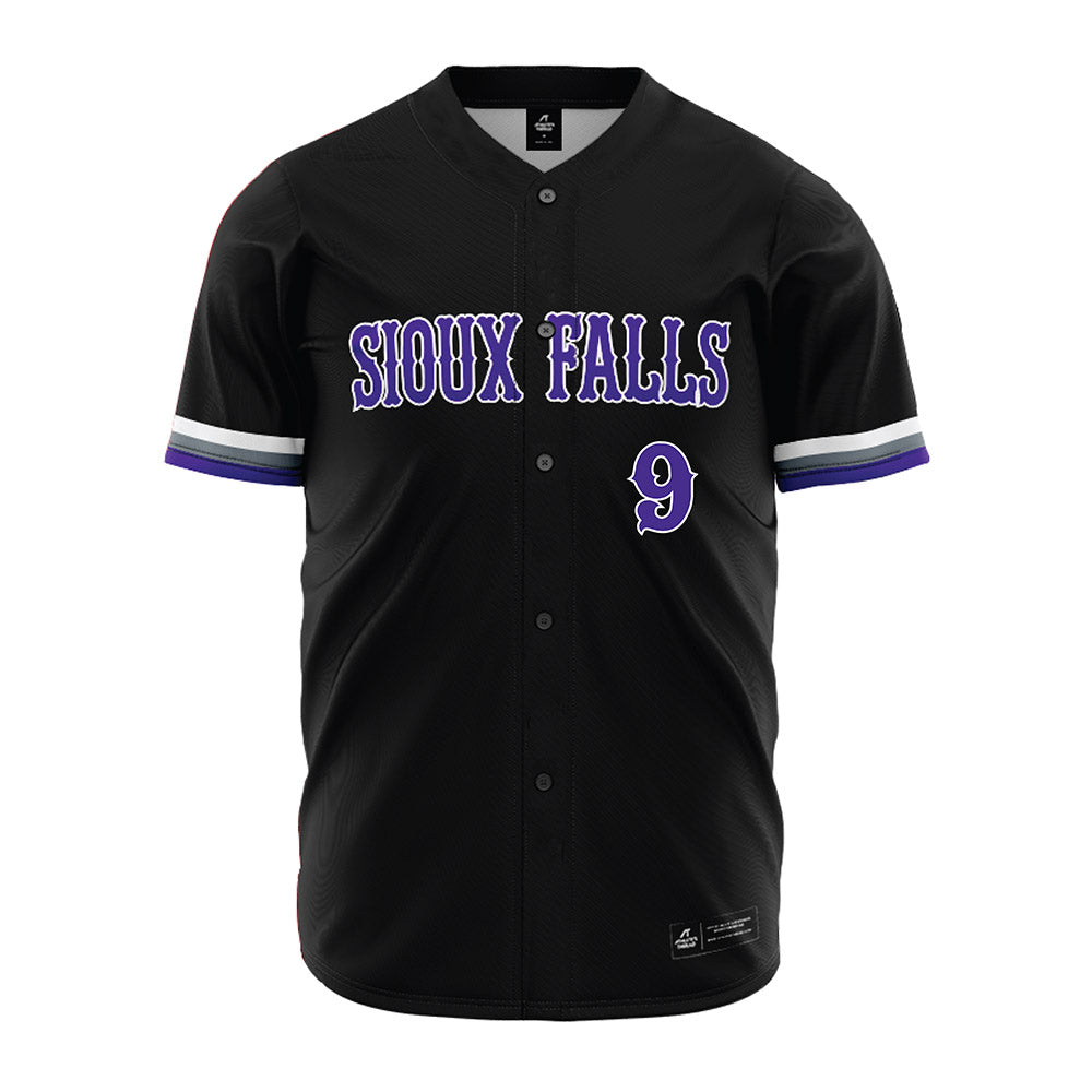 Sioux Falls - NCAA Softball : Ava Mejia - Black Jersey-0