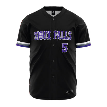 Sioux Falls - NCAA Softball : Meghan Jochimsen - Black Jersey-0