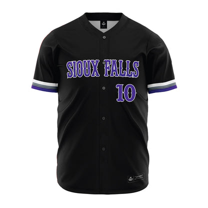 Sioux Falls - NCAA Softball : Olivia Ott - Black Jersey-0