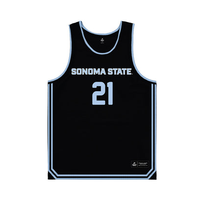 SSU - NCAA Women's Basketball : Sydney Peterson - Basketball Jersey-0