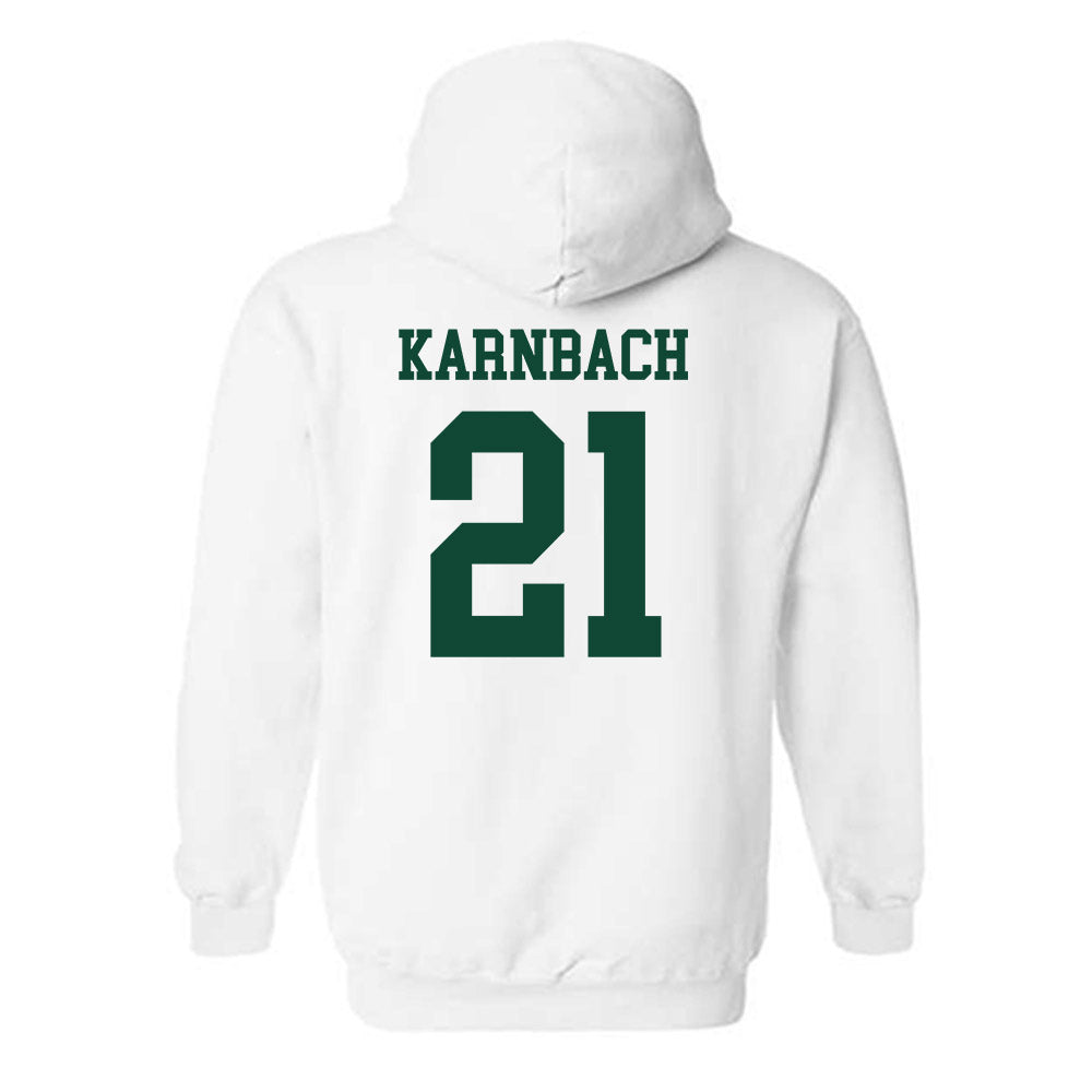 Baylor - NCAA Acrobatics & Tumbling : Cassandra Karnbach - Classic Shersey Hooded Sweatshirt-1