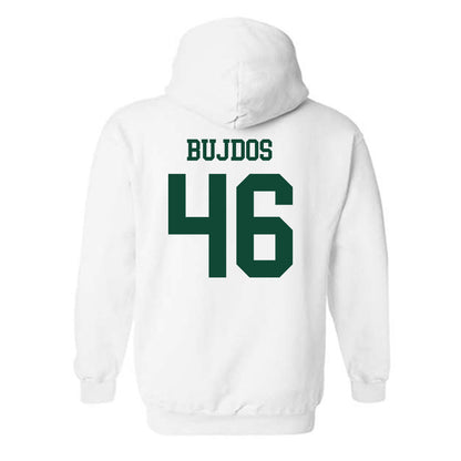 Baylor - NCAA Acrobatics & Tumbling : PJ Bujdos - Classic Shersey Hooded Sweatshirt-1