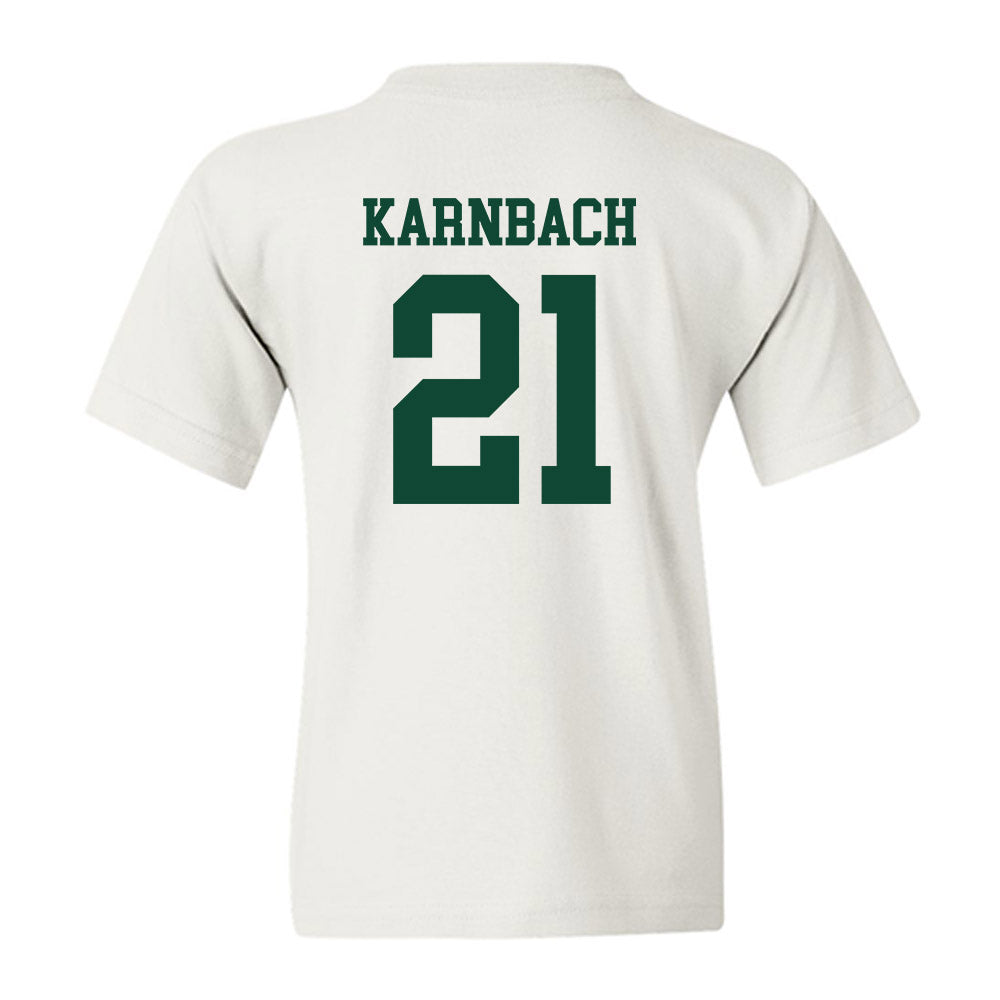 Baylor - NCAA Acrobatics & Tumbling : Cassandra Karnbach - Classic Shersey Youth T-Shirt-1