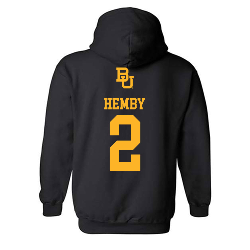 Baylor - NCAA Acrobatics & Tumbling : Charlyze Hemby - Classic Shersey Hooded Sweatshirt-1
