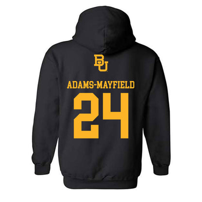 Baylor - NCAA Acrobatics & Tumbling : Aaliyah Adams-Mayfield - Classic Shersey Hooded Sweatshirt-1