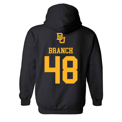 Baylor - NCAA Acrobatics & Tumbling : D'Ahni Branch - Classic Shersey Hooded Sweatshirt-1