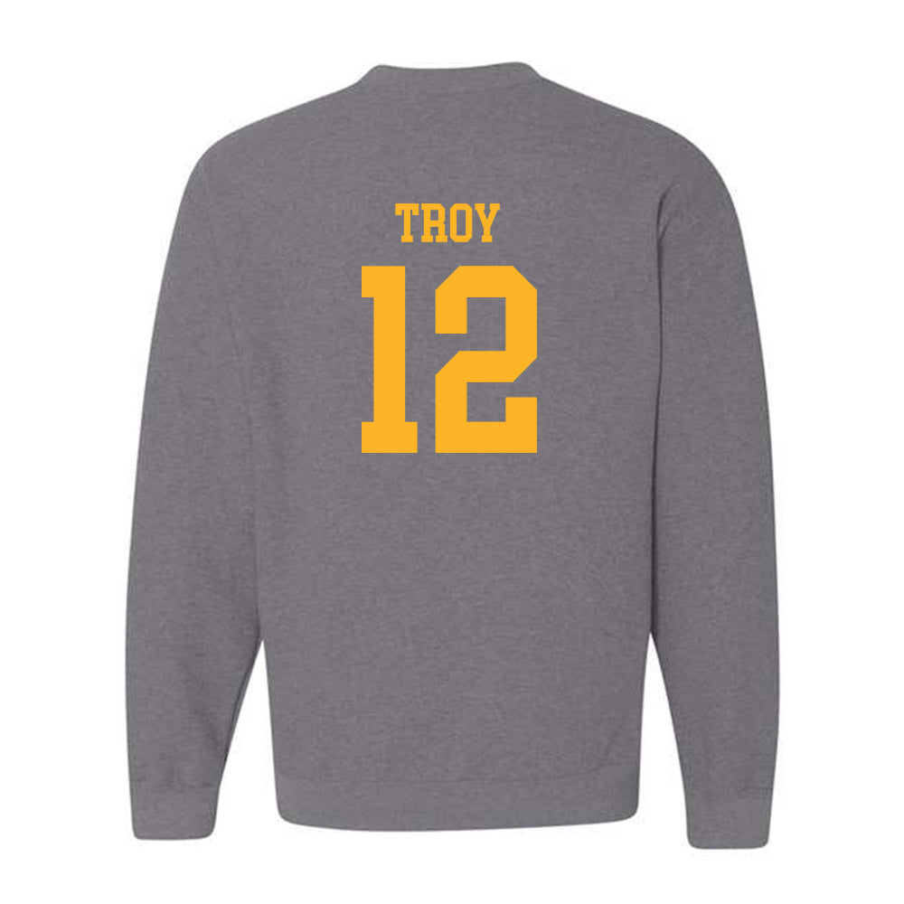 Baylor - NCAA Acrobatics & Tumbling : Ava Troy - Classic Shersey Crewneck Sweatshirt-1