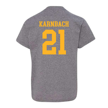Baylor - NCAA Acrobatics & Tumbling : Cassandra Karnbach - Classic Shersey Youth T-Shirt-1