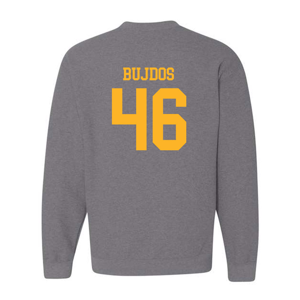 Baylor - NCAA Acrobatics & Tumbling : PJ Bujdos - Classic Shersey Crewneck Sweatshirt-1